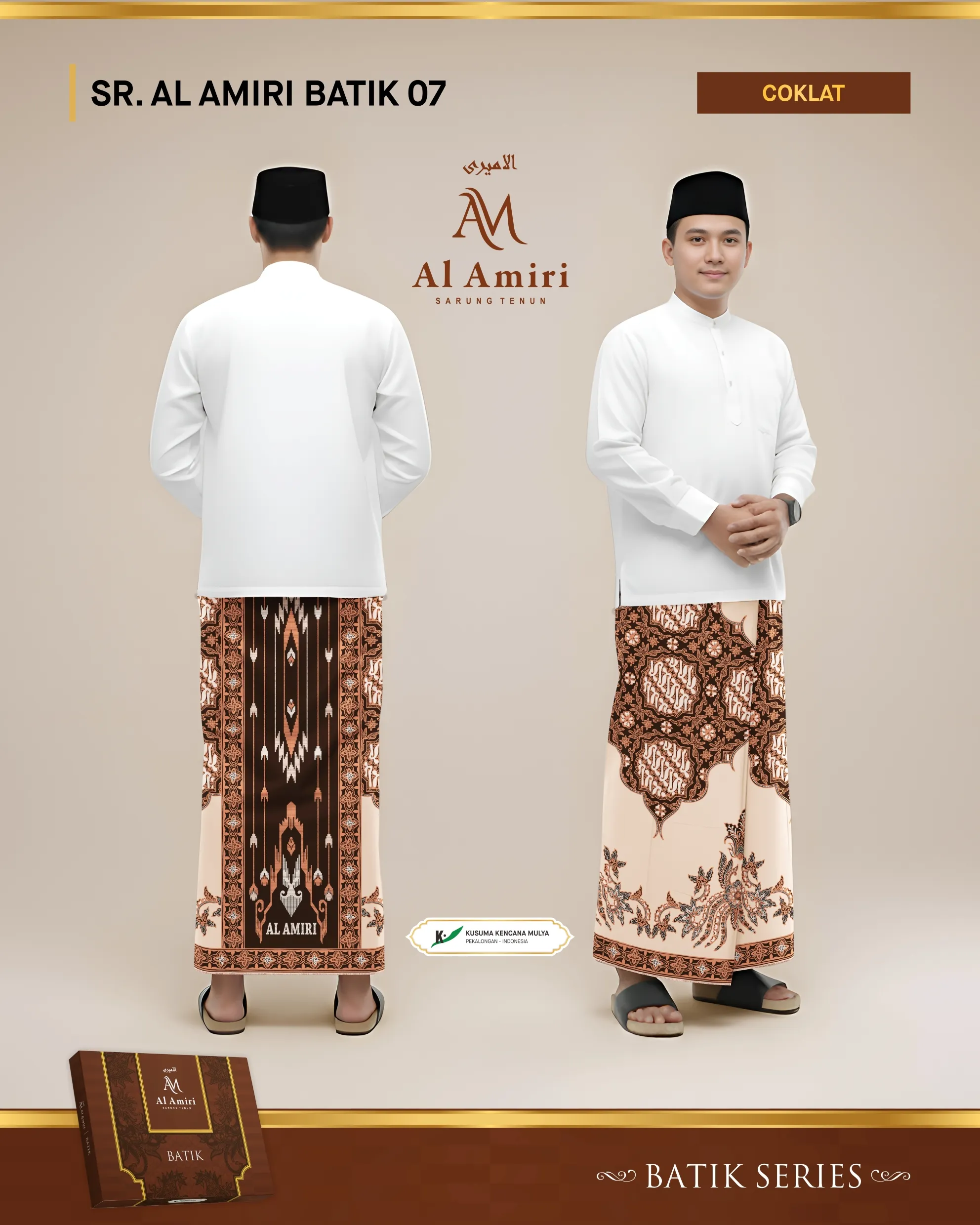 Sarung Al Amiri 07 - Batik Series