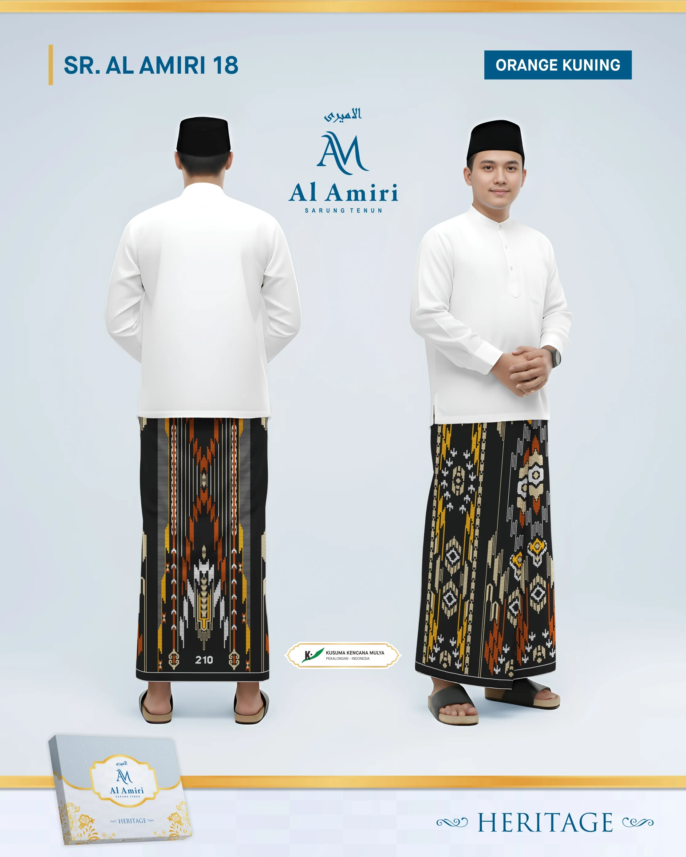 Sarung Al Amiri 18 - Heritage