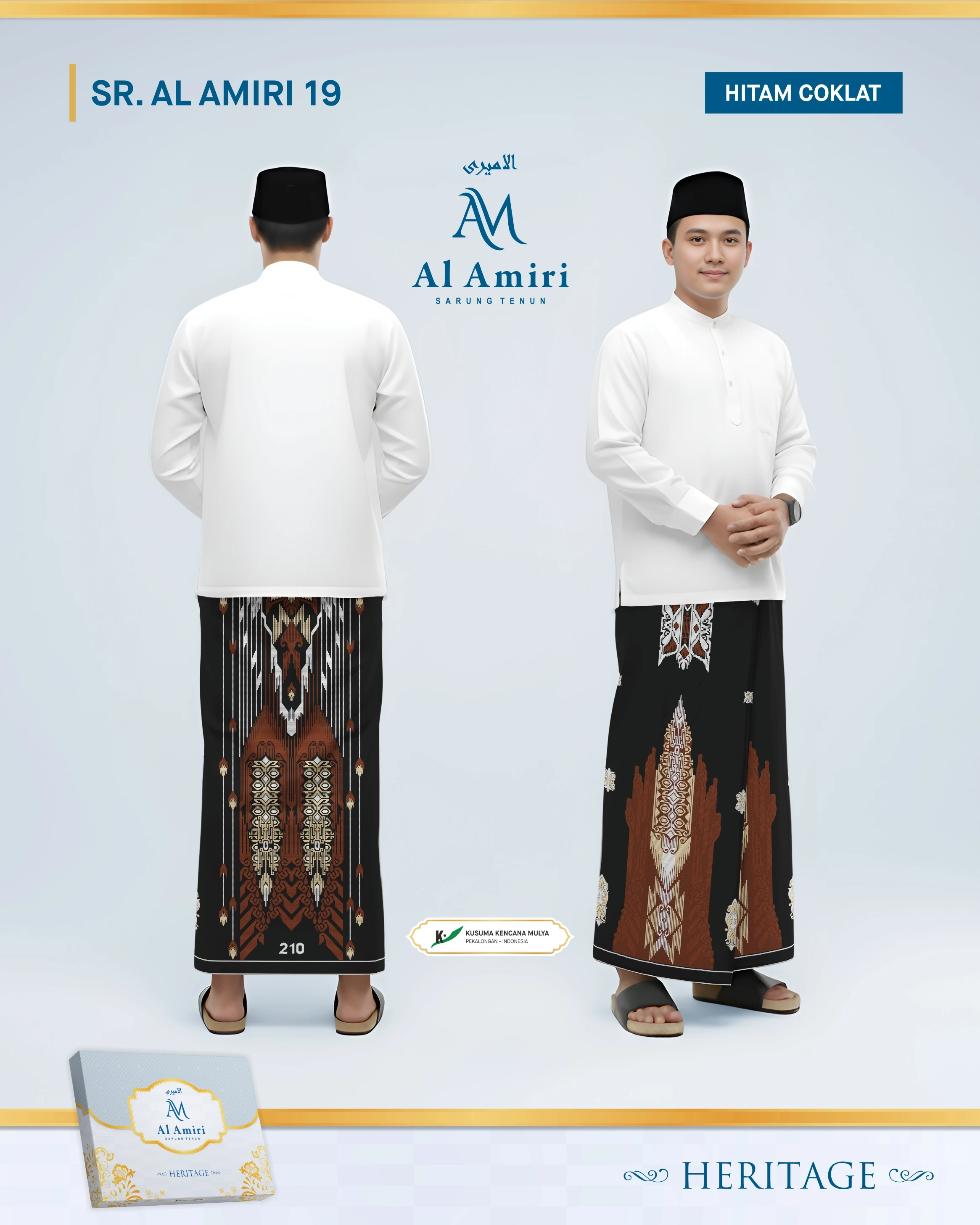 Sarung Al Amiri 18 - Heritage